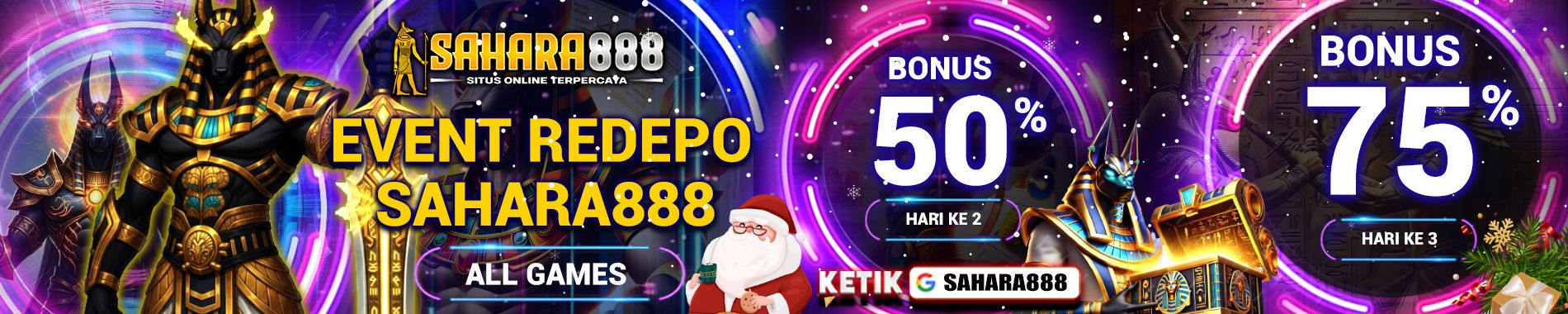 BONUS REDEPO 50 %